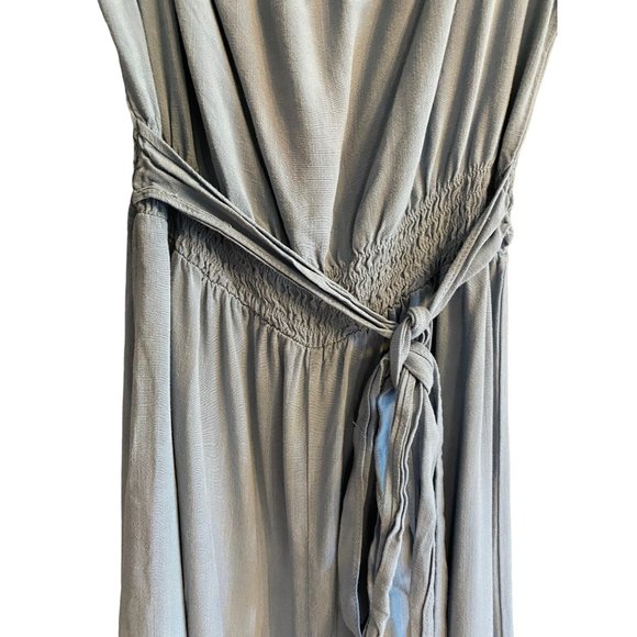 Forever 21 Contemporary Blue Maxi Dress Juniors M - Picture 3 of 10